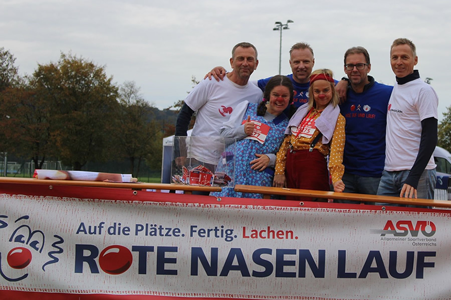 ROTE NASEN LAUF