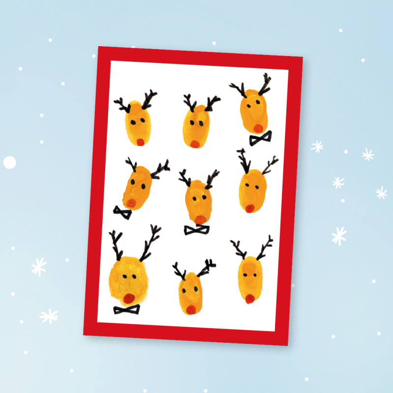 ROTE NASEN Weihnachtskarten