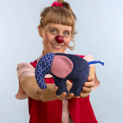 ROTE NASEN Elefanten