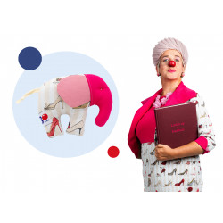 ROTE NASEN Elefanten