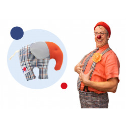 ROTE NASEN Elefanten