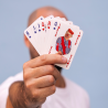 ROTE NASEN Spielkarten-Set für Rommé & Canasta | Gutes tun