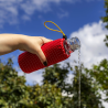 ROTE NASEN Trinkflasche aus Glas, 500 ml | Nachhaltig trinken, Freude schenken